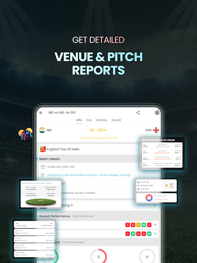 Cricket LineX: Fast Live score screenshot