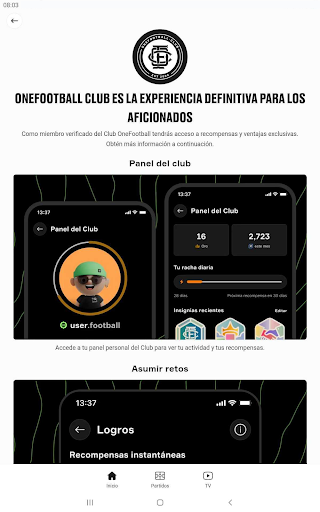 Captura de pantalla de OneFootball Resultados en vivo