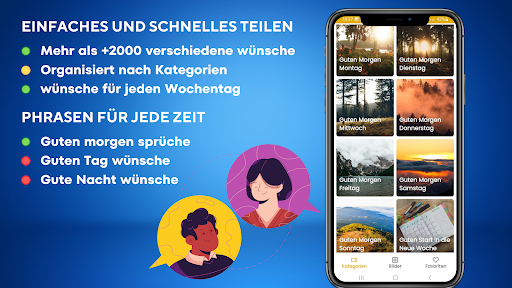 Grüße und Wünsche mit Bildern Screenshot