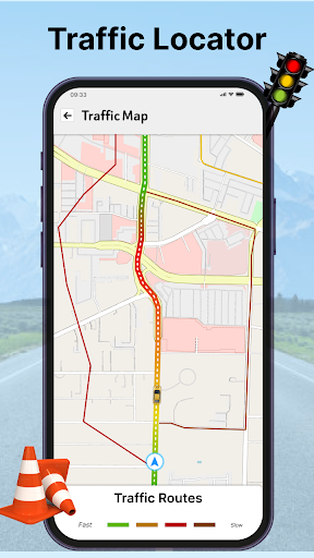 Captura de pantalla de Live Satellite View GPS Map