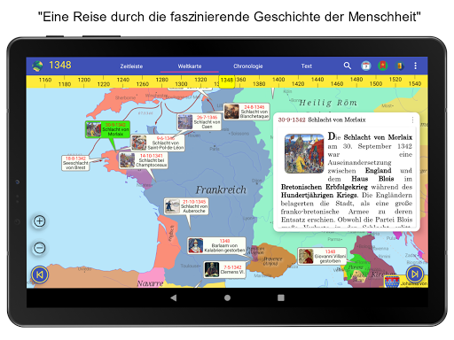Weltgeschichte Atlas Screenshot