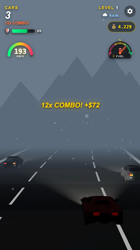 Retro Road Racer - Car Racing screenshot