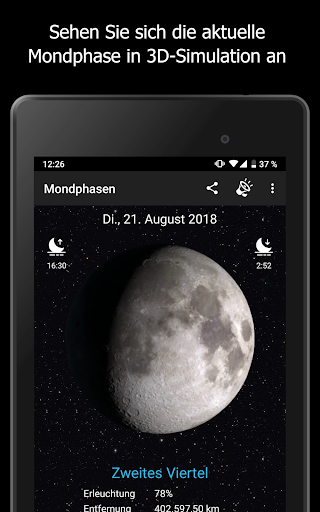 Mondphasen Pro Screenshot