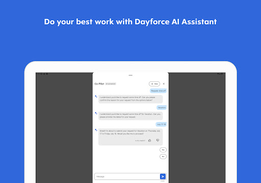 Dayforce screenshot