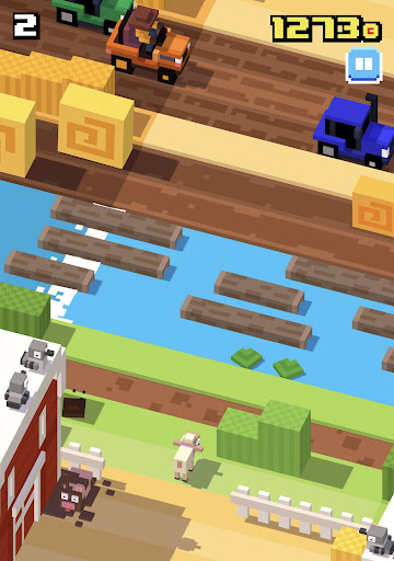 Captura de pantalla de Crossy Road