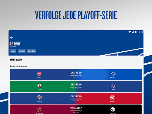 NBA: Live-Spiele & Spielstände Screenshot