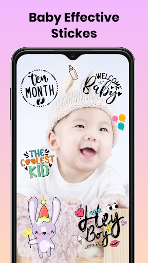 Baby Month Photo Editor Frame Screenshot