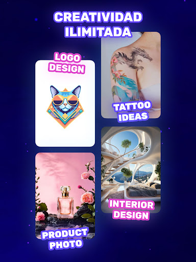 Captura de pantalla de AI Art Generator