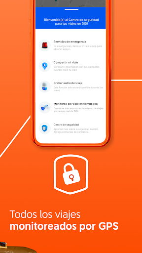 Captura de pantalla de DiDi: Viajes, Comida y Pagos