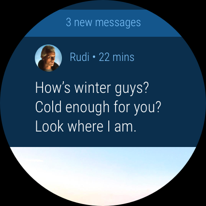 Captura de pantalla de Telegram