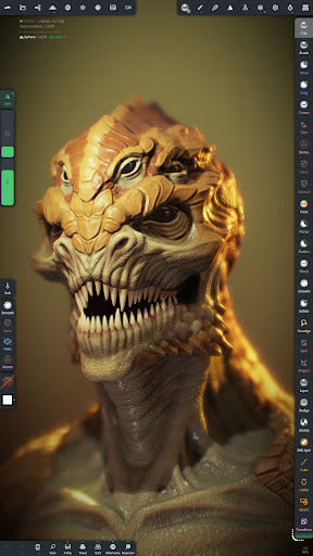 Captura de pantalla de Nomad Sculpt