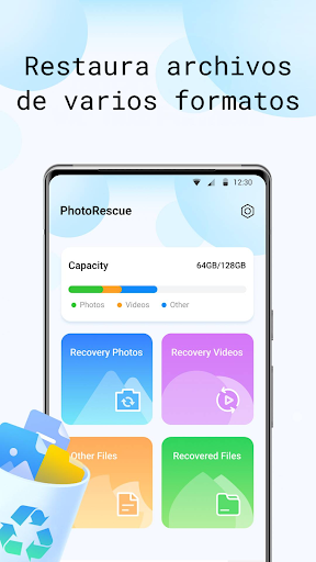Captura de pantalla de PhotoRescue-Recuperar archivos