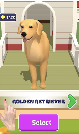 Captura de pantalla de Dog Life Simulator