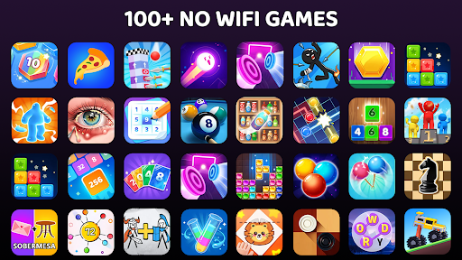 Captura de pantalla de NoWiFi - Relaxing Arcade Games