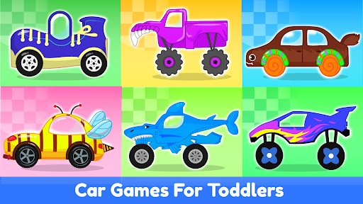 Captura de pantalla de Car games for kids & Toddlers