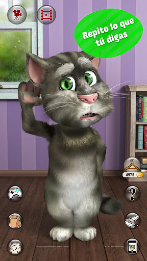 Captura de pantalla de Talking Tom 2