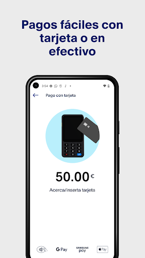 Captura de pantalla de PayPal POS (antes, Zettle)