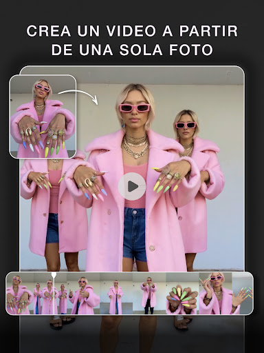 Captura de pantalla de Glam IA: Edita Fotos y Videos