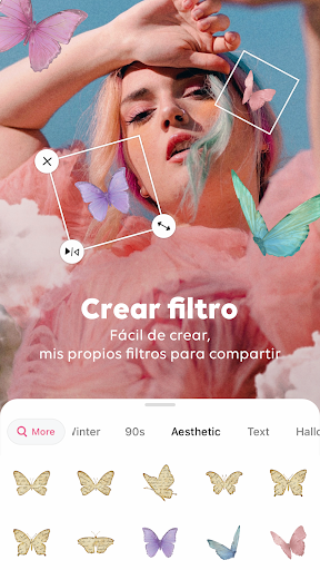 Captura de pantalla de B612 AI Foto & Video Editor