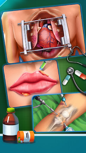 Captura de pantalla de Surgery Doctor Simulator Games