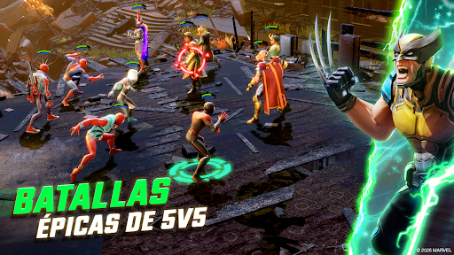 Captura de pantalla de Marvel Strike Force