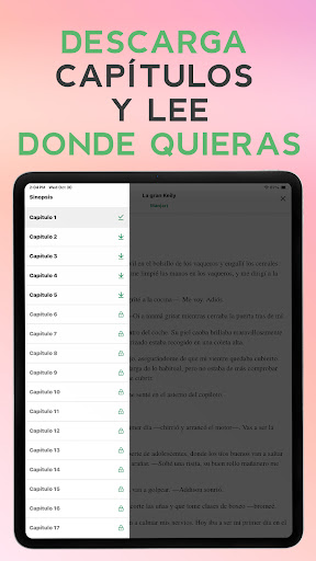Captura de pantalla de GALATEA: Libros y audiolibros