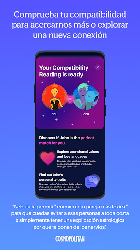 Captura de pantalla de Nebula: Guía Espiritual