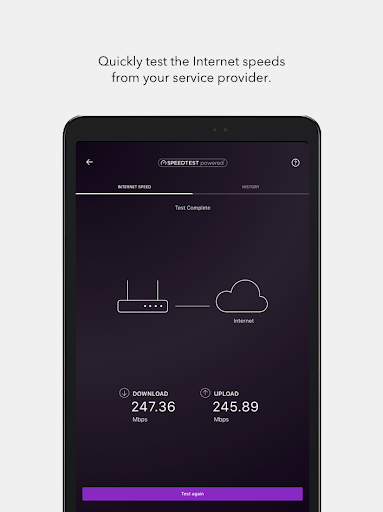 Captura de pantalla de NETGEAR Nighthawk WiFi Router