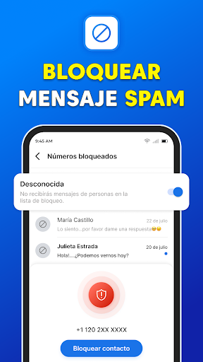 Captura de pantalla de Mensajes: Mensajería de texto