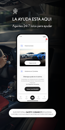 Captura de pantalla de Lexus