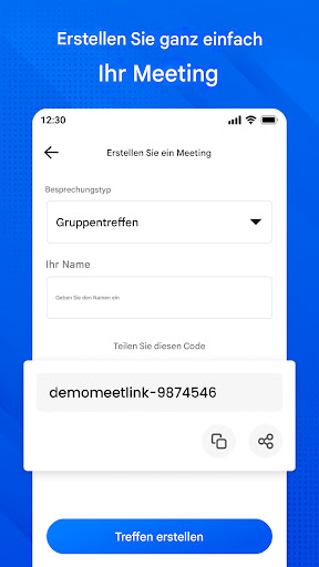 Meeting - Videokonferenz Screenshot