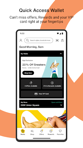 DSW Designer Shoe Warehouse screenshot