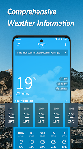 Captura de pantalla de Clima cálido
