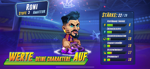 Basketball Arena: Online Spiel Screenshot