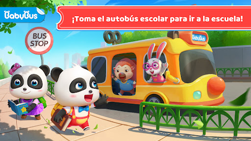 Captura de pantalla de Autobús Escolar del Bebé Panda
