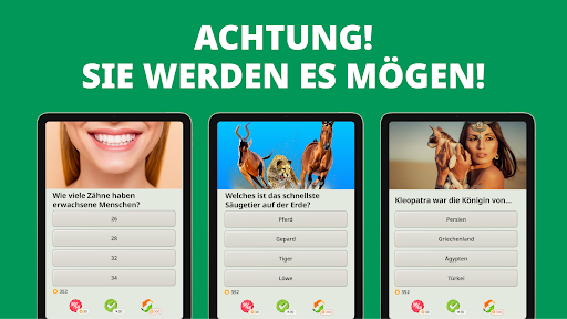 QuizzLand Allgemeinwissen Quiz Screenshot