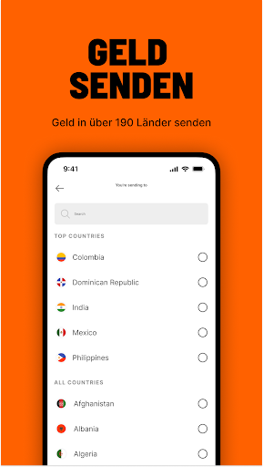 Ria Money Transfer Screenshot