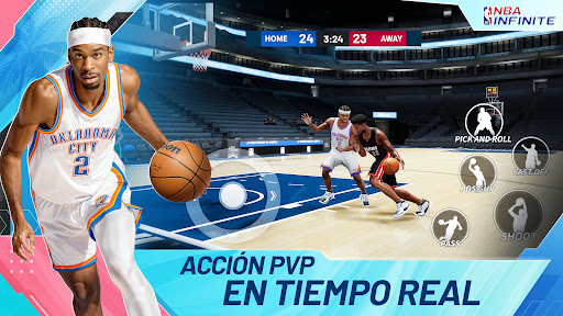 Captura de pantalla de NBA Infinite - Básquet PvP