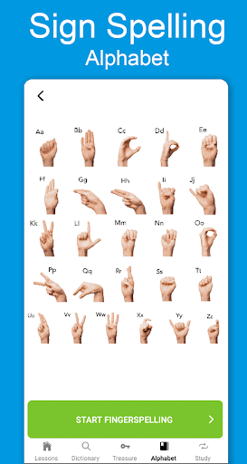 Sign Language ASL Pocket Sign Screenshot