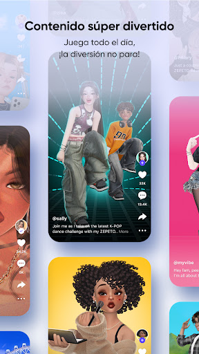 Captura de pantalla de ZEPETO: Avatar, Chat, Juego
