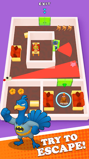 Captura de pantalla de Turkey Escape: Farm Breakout!