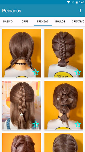 Captura de pantalla de Peinados para pelo corto