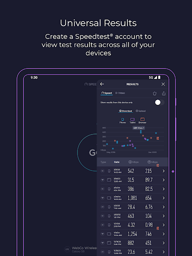 Speedtest by Ookla screenshot