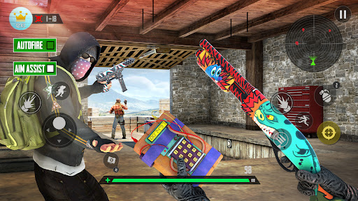 Captura de pantalla de juego de pistolas sin internet