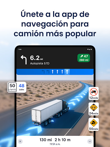 Captura de pantalla de Trucker Path: Truck GPS & Fuel