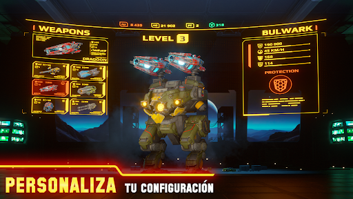 Captura de pantalla de War Robots. PvP Multijugador
