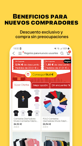 Captura de pantalla de DHgate-Tienda mayorista online