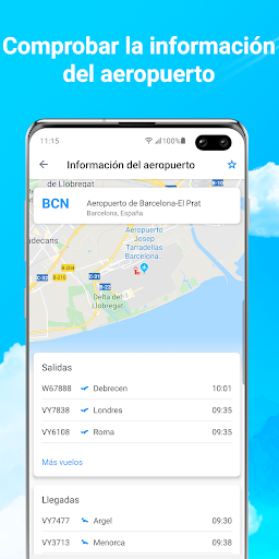 Captura de pantalla de Aviones en Vivo - Radar aéreo