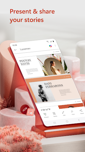 Captura de pantalla de Microsoft PowerPoint