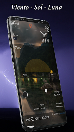 Captura de pantalla de Widget pronóstico del tiempo